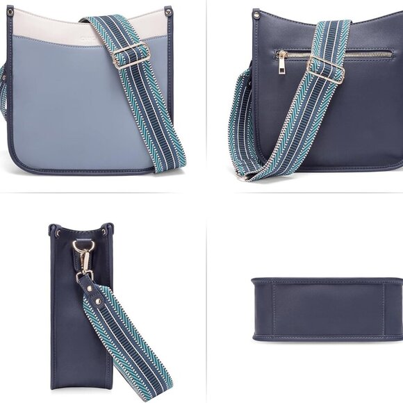 Purses for Women, Vegen Leather Crossbody Bags for Woman Trendy, 2PCS Hobo Handb - Picture 7 of 7